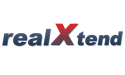 logo for realXtend 3D virtual world platform and link to realXtend posts on iRez