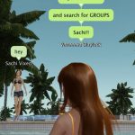 Image from virtual world Blue Mars with Sachi Vixen and Vaneeesa Blaylock in conversation