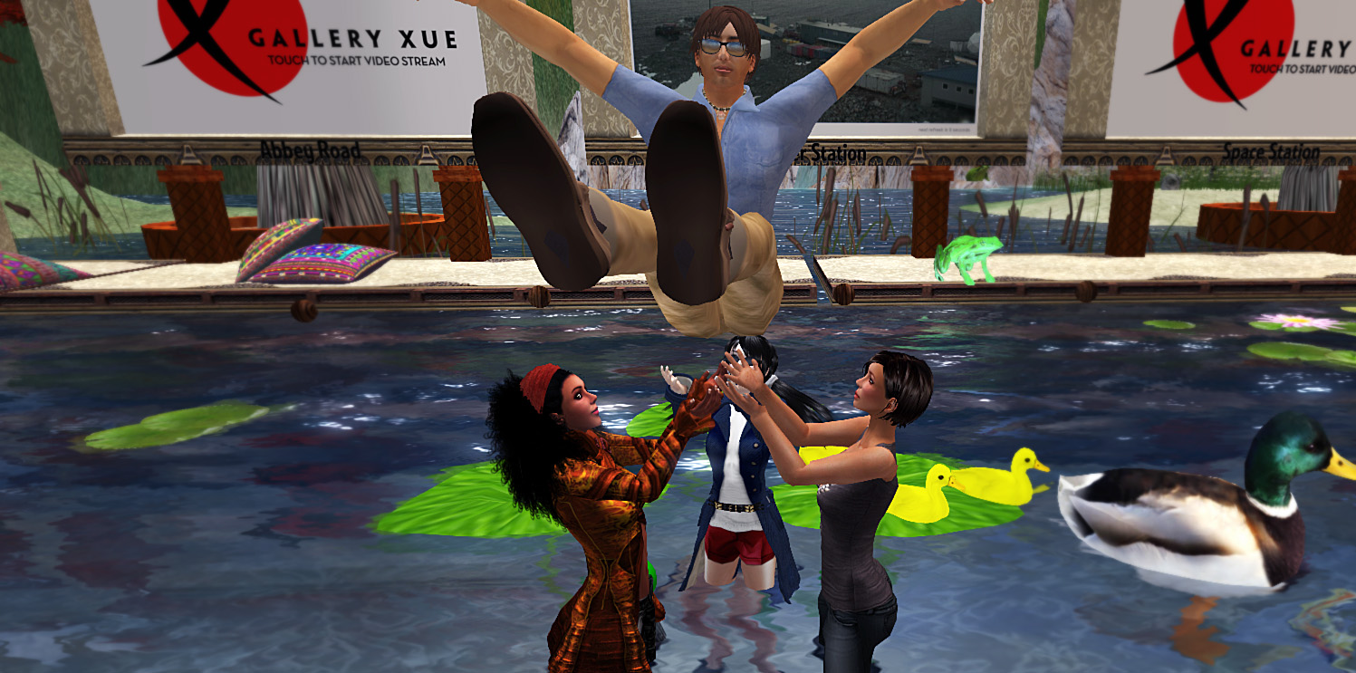 Performance Image from VB30 Born Again, dunking a noob in the VB/CO Villa pool