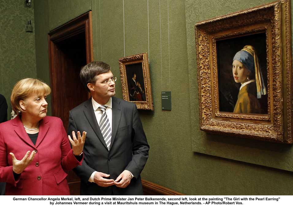 viewing Vermeer's Girl with a Pearl Earring