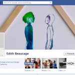 Screen Cap of Edith Beaucage's Facebook Timeline Cover