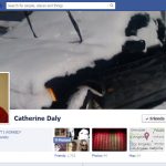 Screen Cap of Catherine Daly's Facebook Timeline Cover