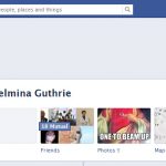 Screen Cap of Vilhelmina Guthrie's Facebook Timeline Cover