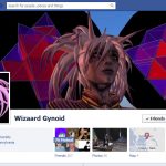 Screen Cap of Wizaard Gynoid's Facebook Timeline Cover