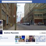Screen Cap of Andres Manniste's Facebook Timeline Cover
