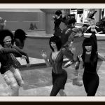 Vaneeesa Blaylock Company members participating in Dance Anywhere 2012 at Trafalgar Square, London