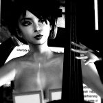 B&W photograph of art gallery owner Xue Faith playing cello at Gallery Xue / NYC