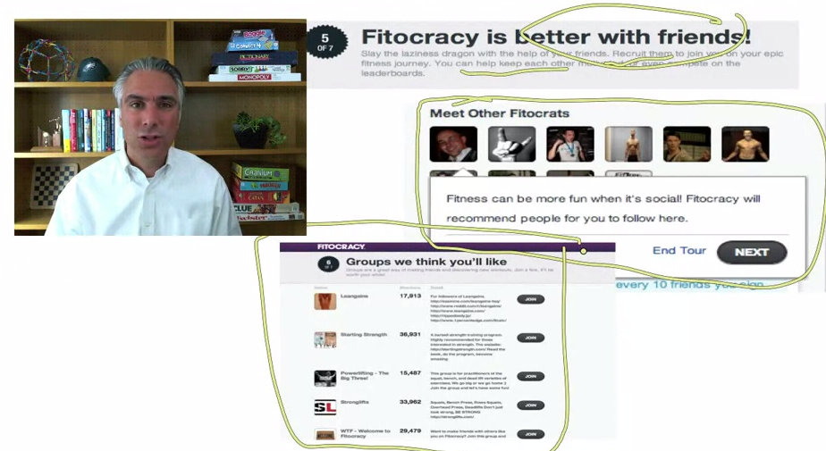 Fitocracy ScreenCap