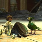 Image of Ravanel Griffon sitting on the floor with a pet
