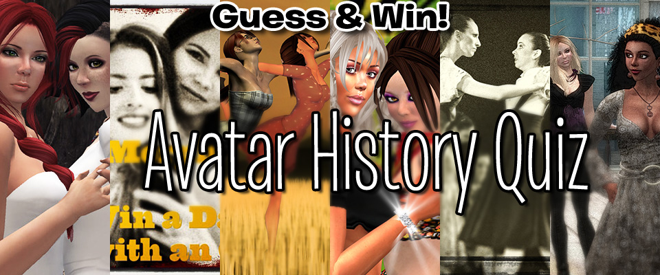 Mera Kranfel's Avatar History Quiz banner featuring 6 images of Vanessa Blaylock with other avatars.